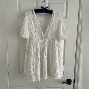 White Cupshe Dress